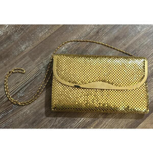 MetalMesh Metalwear Vintage Gold Preppy Old Money Small Chic Crossbody Purse